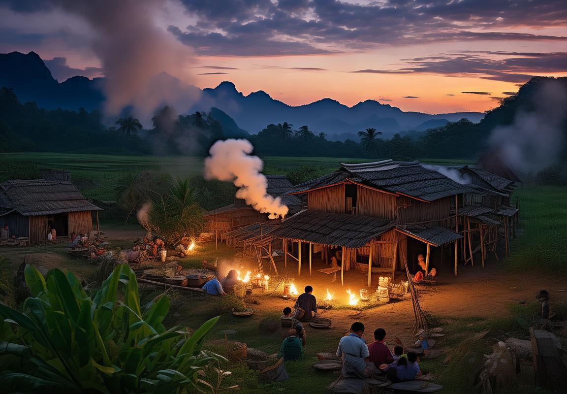 Đêm Ấm Áp Làng Quê Miền Trung: Ánh Nến Lung Linh và Cuộc Sống Truyền Thống