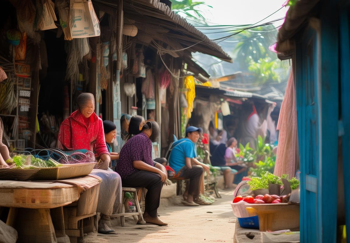 Xổ số Miền Trung: Cổng chợ và Trò chơi Xổ số Truyền thống, Chợ phiên Cuối Tuần Miền Trung