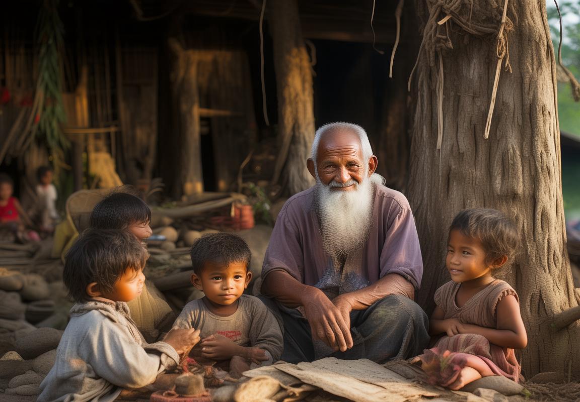 Xổ số miền trung - Ông nội ơi, Ngày xưa, Cuộc sống cổ truyền