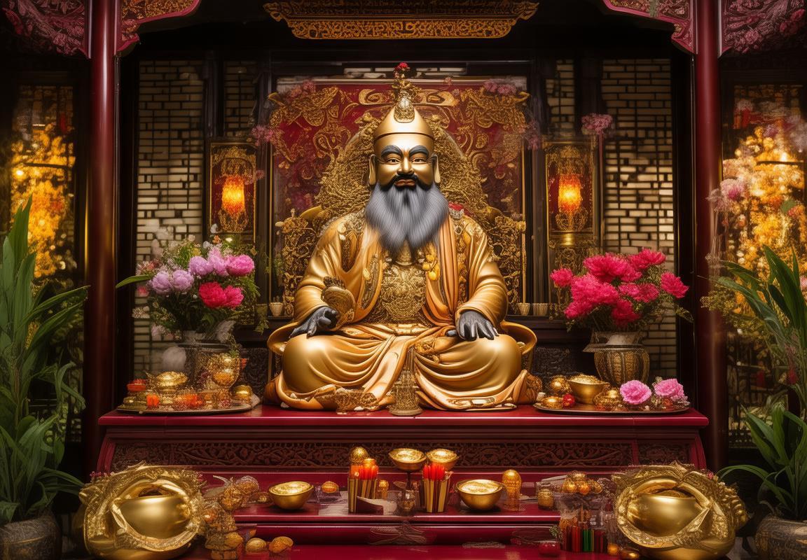 Vị trí ngồi của Thần tài Ông địa trong Văn hóa dân gian Việt Nam