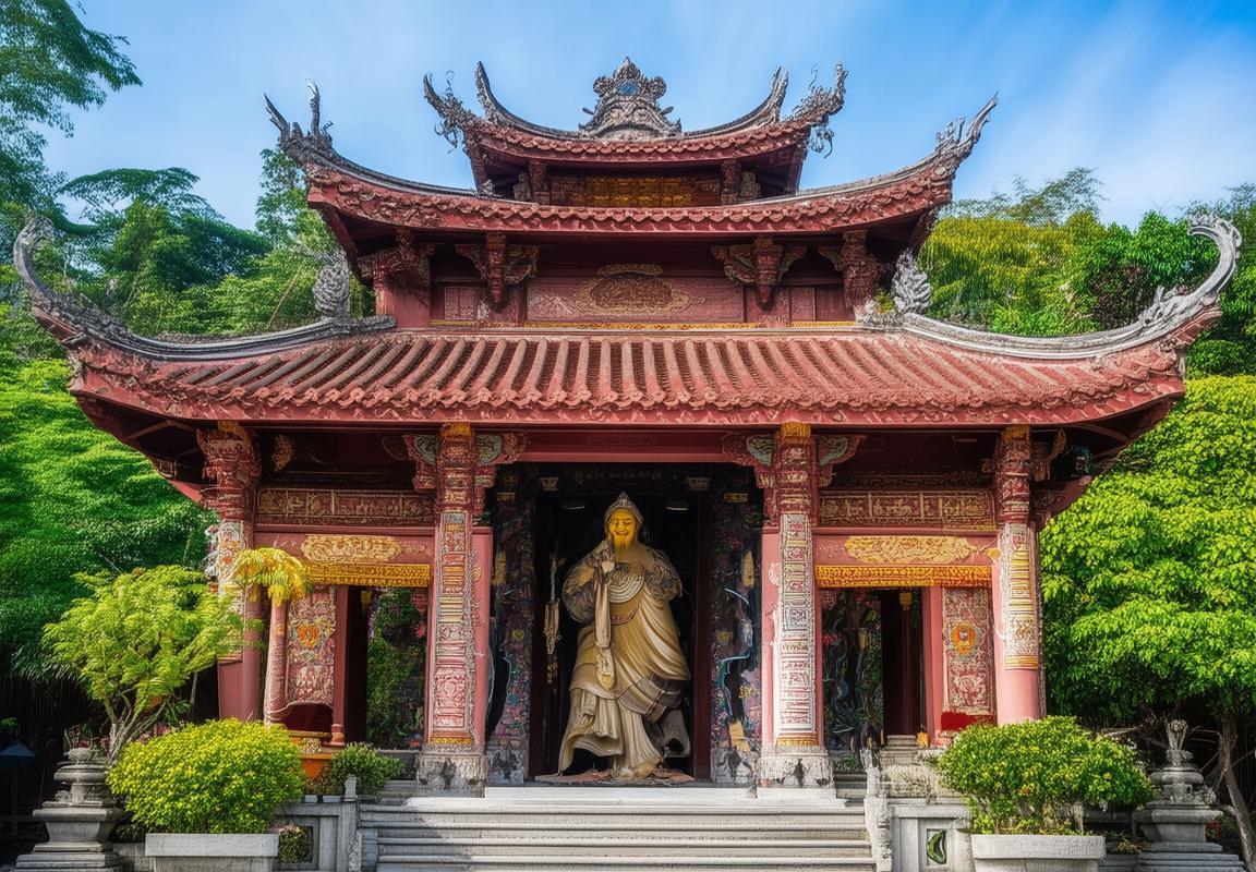 Thần Tài Quan Công - Di sản văn hóa Việt Nam và Nghi lễ thờ cúng, Đền thờ nổi tiếng