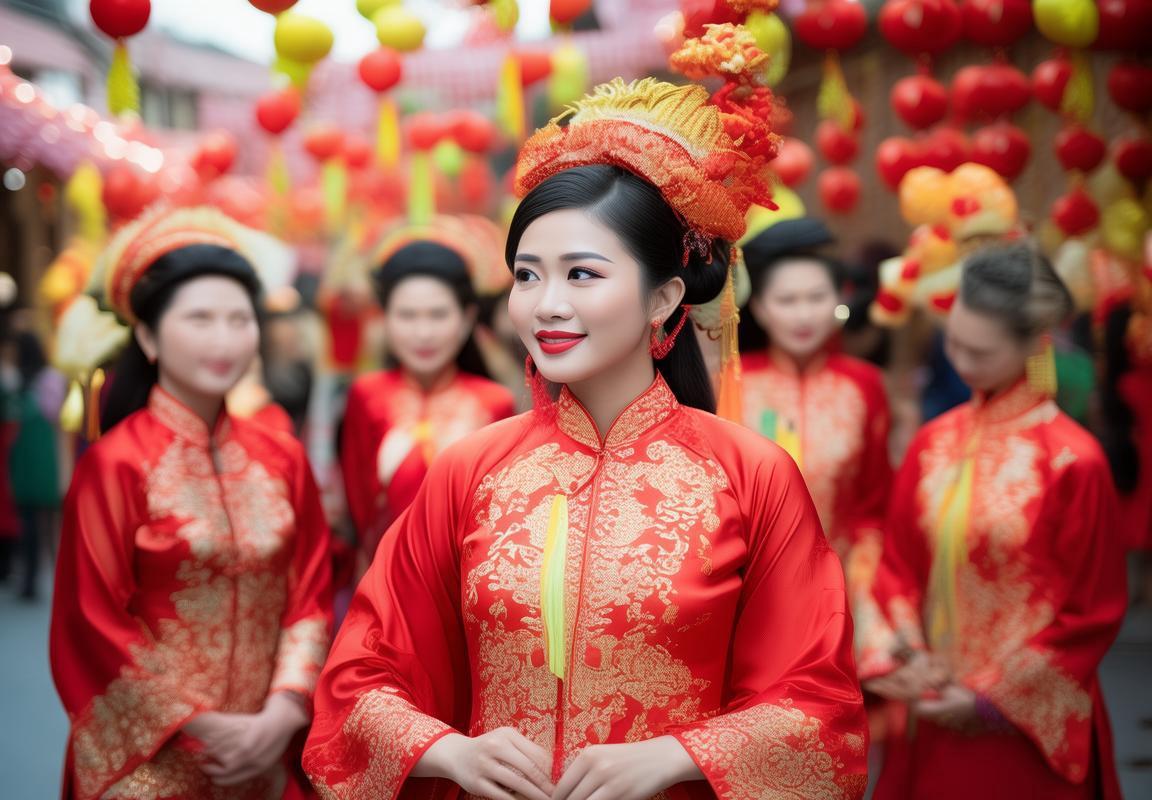 Tết, Mid-Autumn Festival, Lễ Kỷ Niệm Chiến Thắng: Ao Dài và Trang Trọng trong Lễ Tết