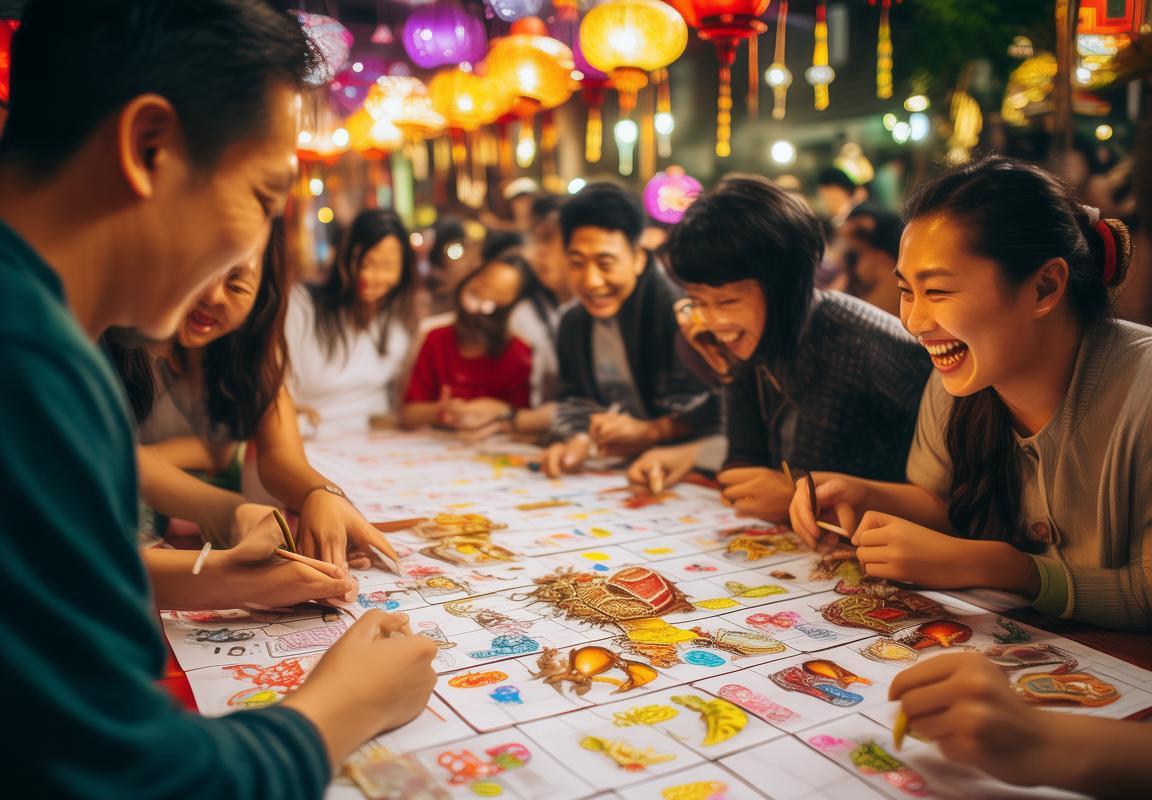 Keo dán hột bầu cua: Trò chơi dân gian bầu cua lễ hội và gia đình