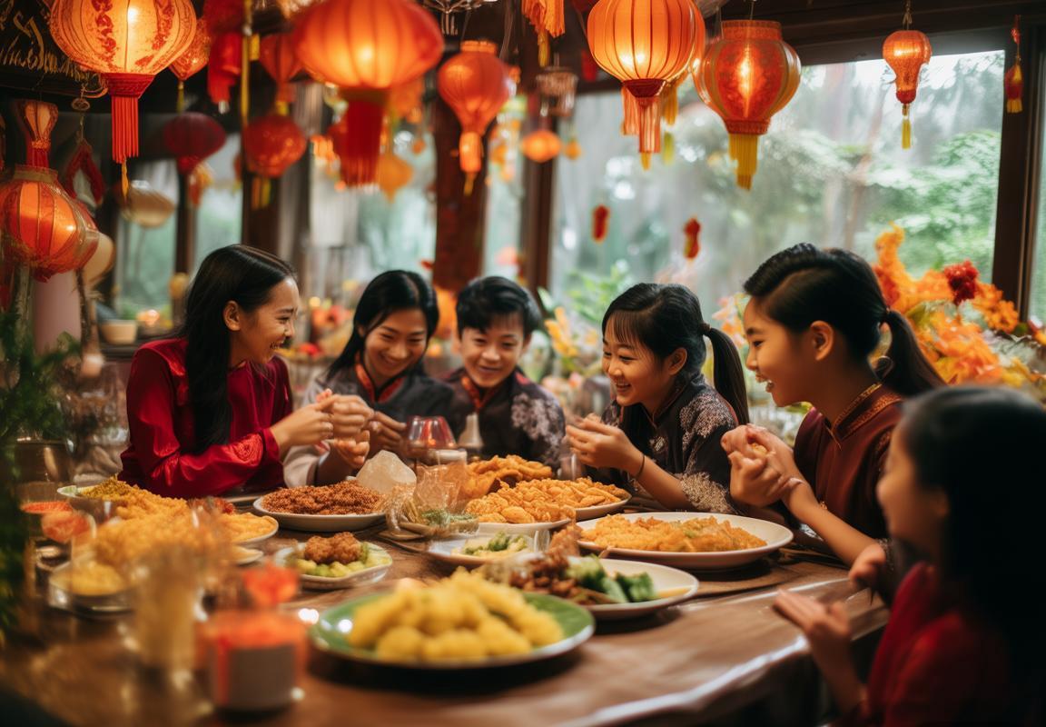 Chả Giò, Gỏi Cuốn, Phở: Tết và Mid-Autumn Festival - Món Ngon và Lễ Hội越南