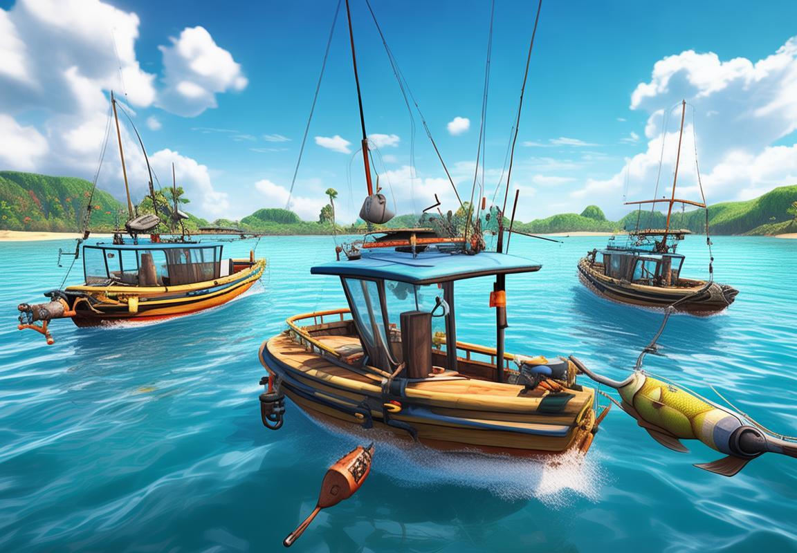 Bắn cá Đảo 4 Chủ Apk: Trò chơi bắn cá 3D với Hệ thống cá đa dạng và Đồ họa 3D sống động