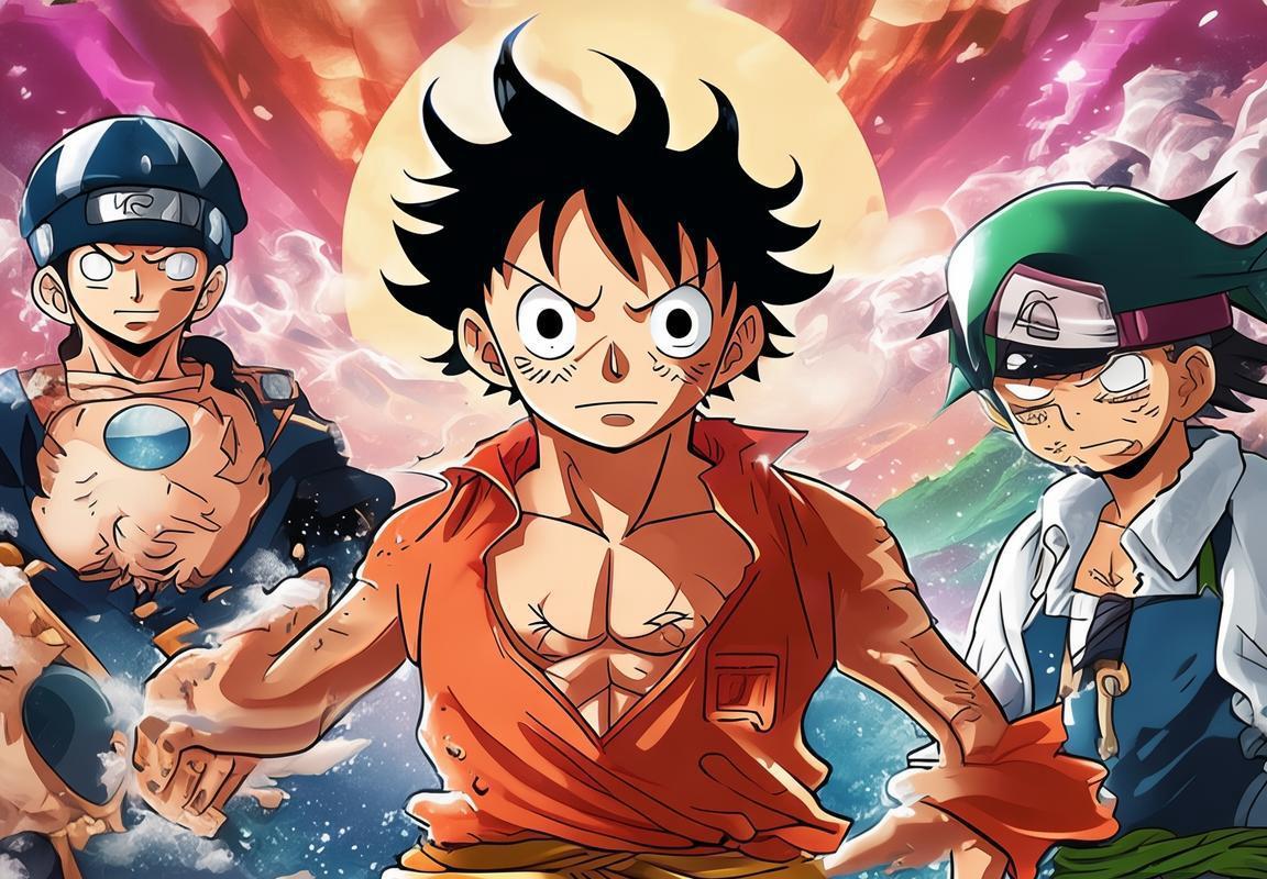 Thần tài hoạt hình: Đấu sự tình yêu tài lợi - Dragon Ball, Naruto