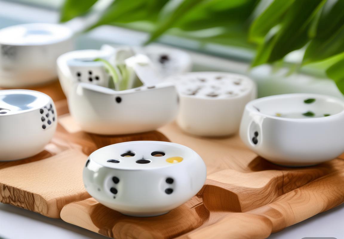 Giá bát hình xóc đĩa, Chất liệu và Thiết kế Bát hình xóc đĩa
