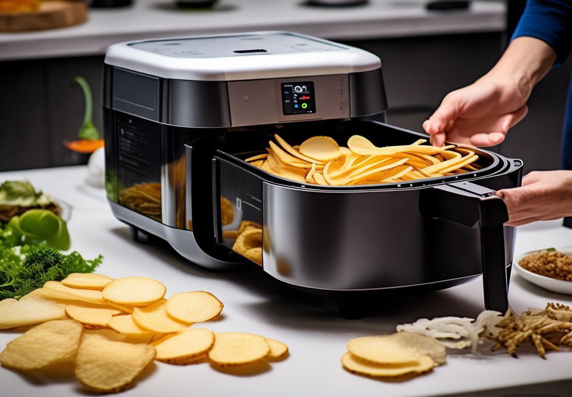 Máy nướng không dầu Baccarat Air Fryer: Công nghệ nấu ăn lành mạnh cho thiết bị nhà bếp hiện đại